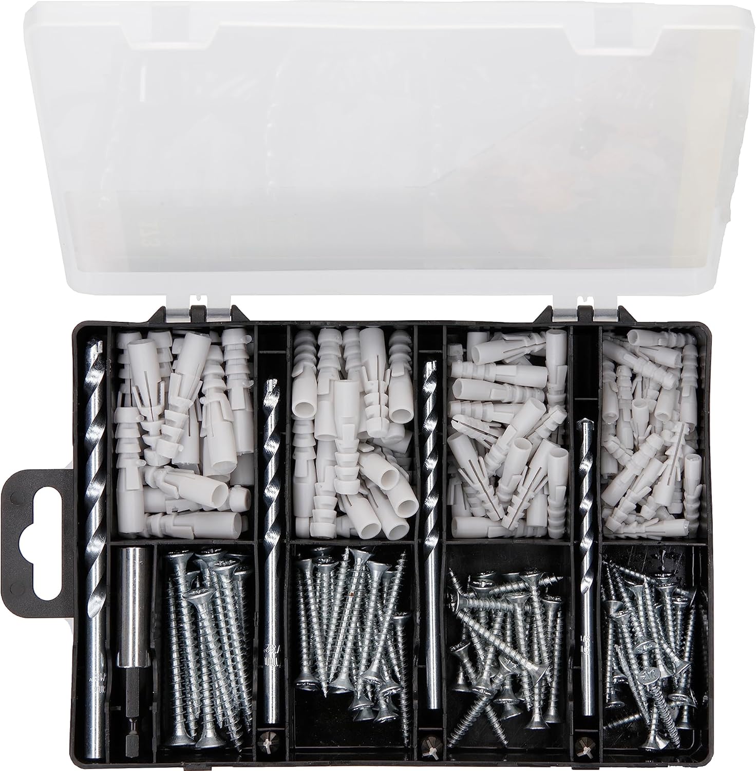 Bosch Professional Accessories Diy 173 Parça Aksesuar & Sabitleme Seti, Matkap ucu, Vidalama ucu, Vida, Dübel, Üniversal Tutucu, Yeşil