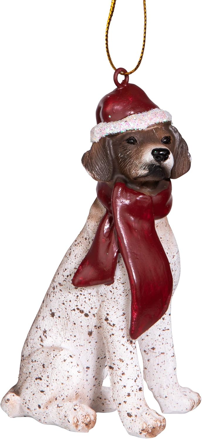 Christmas Ornaments - Xmas Pointer Yazlık Köpek Süsü