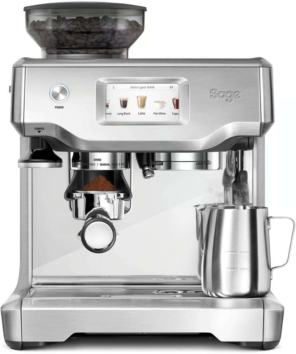 Sage SES880 BSS The Barista Touch™ Espresso Makinesi Fırçalanmış paslanmaz çelik
