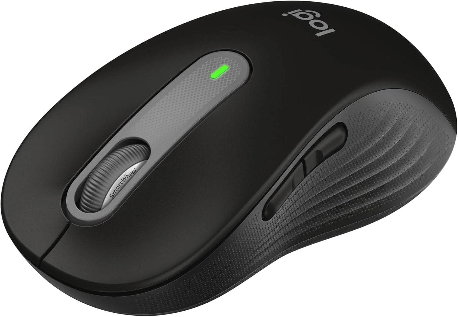 Logitech Signature M650 Kablosuz Mouse, Büyük Boy Sağ El için, Sessiz, 4000 DPI, Bluetooth, Logi Bolt USB Alıcı, 24 Ay Pil Ömrü, Siyah Graphite Büyük Boy Sağ El
