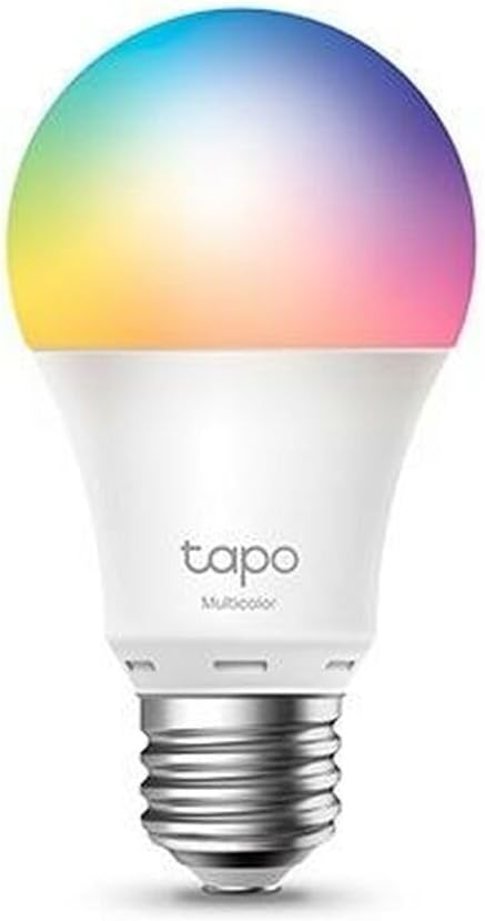 TP-Link Tapo L530E, Çok Renkli Akıllı Wi-Fi Ampulü, 8.7 W, 2.4 GHz, 16.000.000 Renk Tonu, E27 Duy, Amazon Alexa ve Google Home ile Çalışır, Rengi Değiştirilebilir, Hub Gerekmez 806 lm
