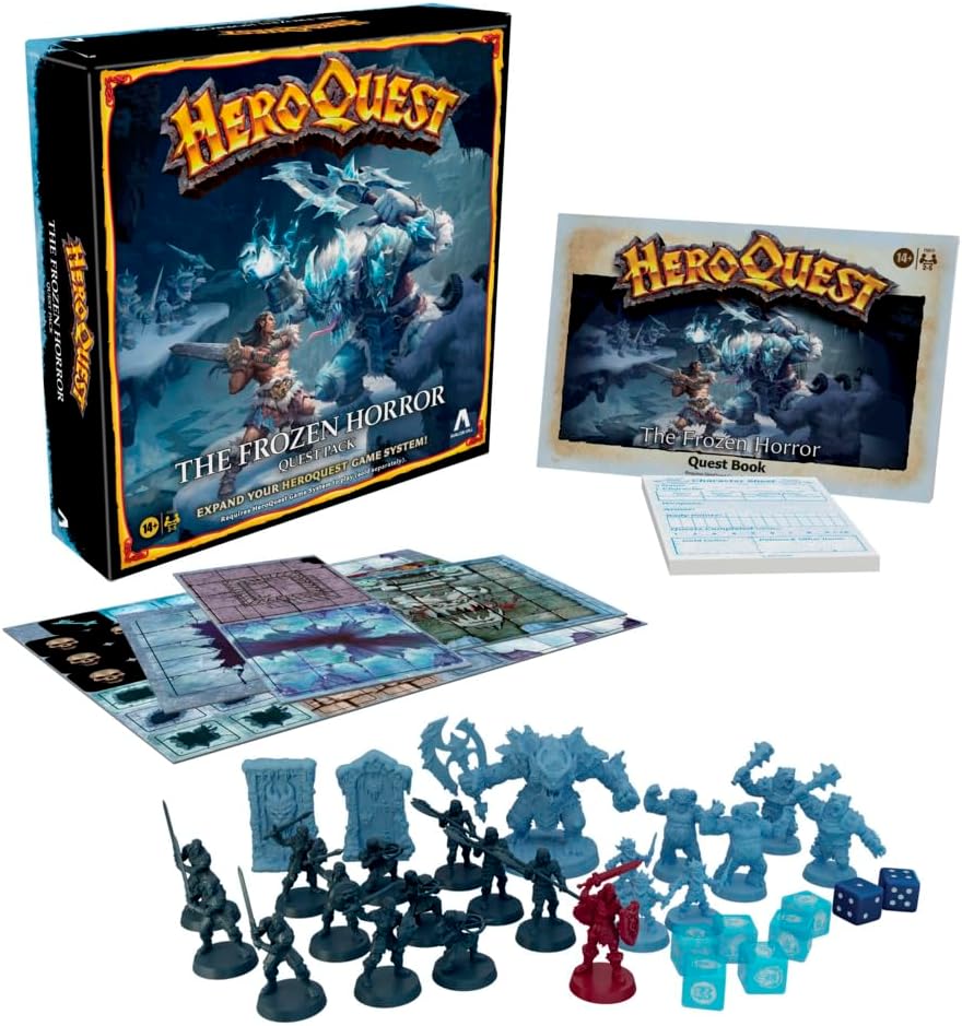Hasbro Avalon Hill HeroQuest - The Frozen Horror Oyunu