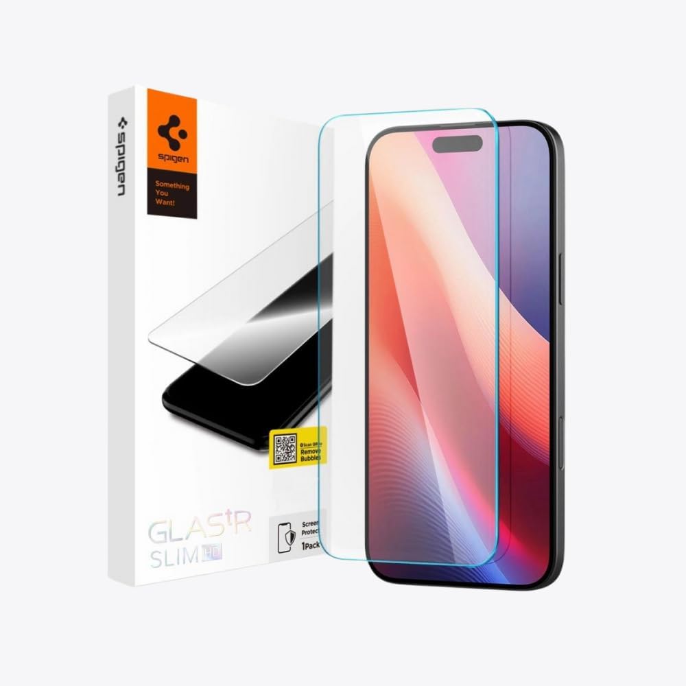 Spigen iPhone 17 Pro / 17/16 Pro Cam Ekran Koruyucu Glas.tR Slim HD - AGL07937