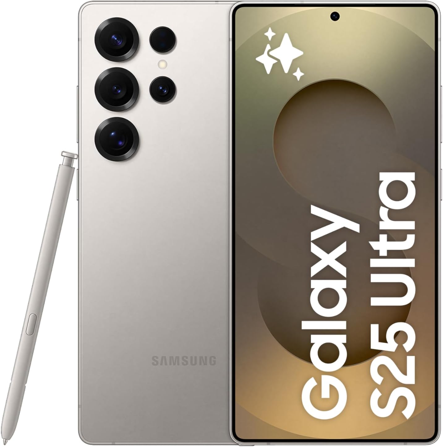 Samsung Galaxy S25 Ultra, Yapay Zeka(AI) Telefon, 12GB RAM, 512GB Hafıza, Titanyum Gri, Android Akıllı Telefon, 200MP Kamera, S Pen, Uzun Pil Ömrü (Samsung Türkiye Garantili) Gri 512 GB