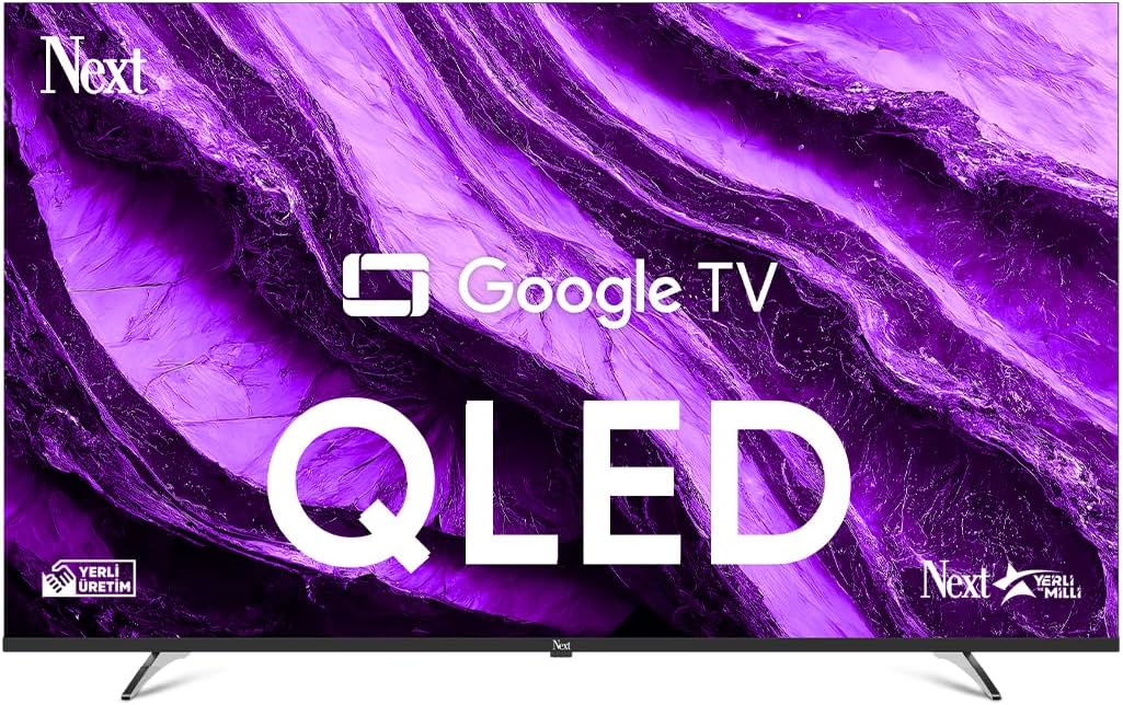 Next YE-58GFSG8-QLED 58" 147 Ekran UHD 4K Google TV 2025 & QLED 58" (147 cm)