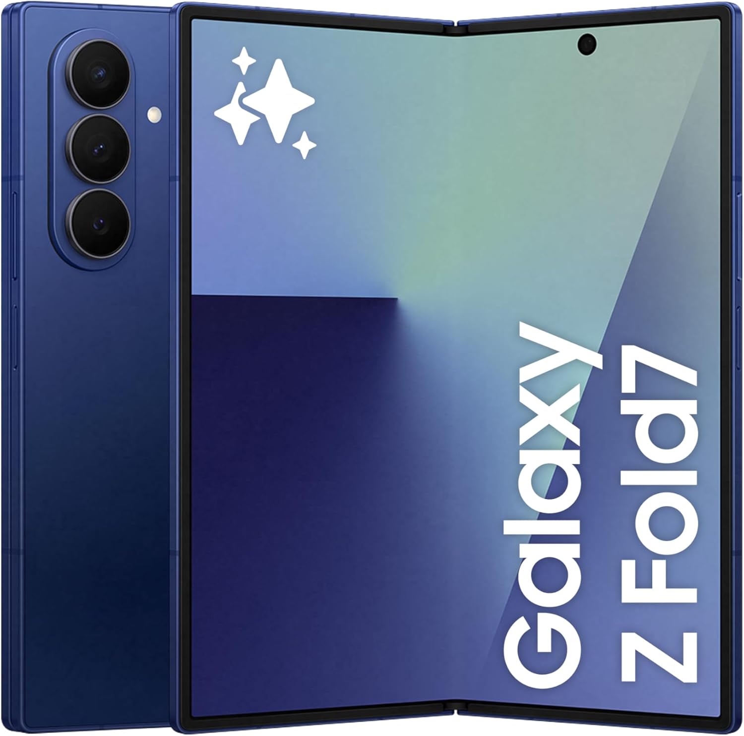 Samsung Galaxy Z Fold7, Yapay Zeka Telefonu, Mavi Gölge, 512GB Depolama, 12GB Bellek, 200MP Kamera, 3nm İşlemci, 4400 mAh Pil (Samsung Türkiye Garantili) Mavi Gölge 512GB